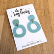 Load image into Gallery viewer, 'Loopsy - Choose Colour' Dangle Earrings