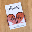 Load image into Gallery viewer, 'Great Southern Land - Cream or Brown' Dangle Earrings