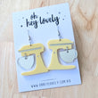 Load image into Gallery viewer, 'Kitchen Mixer - Choose Your Colour' Dangle Earrings
