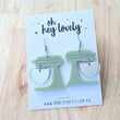 Load image into Gallery viewer, 'Kitchen Mixer - Choose Your Colour' Dangle Earrings