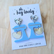 Load image into Gallery viewer, 'Kitchen Mixer - Choose Your Colour' Dangle Earrings