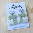 Load image into Gallery viewer, 'Kitchen Mixer - Choose Your Colour' Dangle Earrings