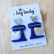 Load image into Gallery viewer, 'Kitchen Mixer - Choose Your Colour' Dangle Earrings