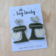 Load image into Gallery viewer, 'Kitchen Mixer - Choose Your Colour' Dangle Earrings