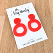 Load image into Gallery viewer, 'Loopsy - Choose Colour' Dangle Earrings