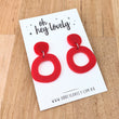 Load image into Gallery viewer, 'Loopsy - Choose Colour' Dangle Earrings