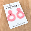 Load image into Gallery viewer, 'Loopsy - Choose Colour' Dangle Earrings