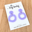 Load image into Gallery viewer, 'Loopsy - Choose Colour' Dangle Earrings