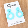 Load image into Gallery viewer, 'Loopsy - Choose Colour' Dangle Earrings