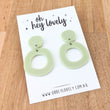 Load image into Gallery viewer, 'Loopsy - Choose Colour' Dangle Earrings