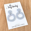 Load image into Gallery viewer, 'Loopsy - Choose Colour' Dangle Earrings