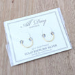 Load image into Gallery viewer, 'Sleeper Hoop Earrings' Choose your Colour + Size