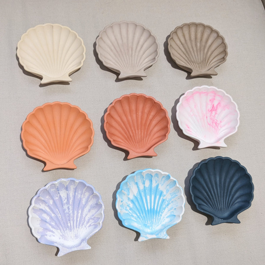 Shell Trinket Tray - Choose Your Colour.