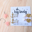 Load image into Gallery viewer, 'Seaside' Sleeper Earring Charms