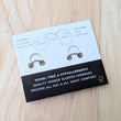 Load image into Gallery viewer, Titanium Silver Sleeper Hoop Earrings - Choose your size