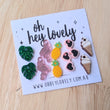 Load image into Gallery viewer, 'Summer Love' Sleeper Earring Charms