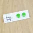 Load image into Gallery viewer, 'Alien' Mini Stud Earrings
