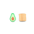Load image into Gallery viewer, 'Avo on Toast' Mini Stud Earrings