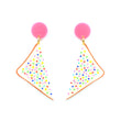 Load image into Gallery viewer, 'Fairy Bread' Dangle Earrings