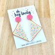 Load image into Gallery viewer, 'Fairy Bread' Dangle Earrings