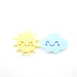 Load image into Gallery viewer, 'Happy Sky' Statement Stud Earrings