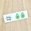 Load image into Gallery viewer, 'Avo Nice Day' Mini Stud Earrings