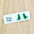 Load image into Gallery viewer, 'T-Rex' Mini Stud Earrings