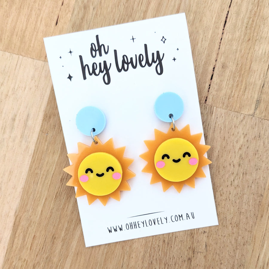 'Sun Shiny Days' Dangle Earrings