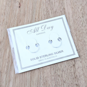'Sleeper Hoop Earrings' Choose your Colour + Size