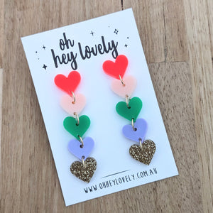 'Lover' Dangle Earrings