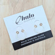 Load image into Gallery viewer, Sterling Silver Faceted Sleeper Hoop Earrings - Choose your size
