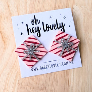 'Christmas Gifts' Statement Stud Earrings