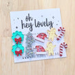 Load image into Gallery viewer, 'Wreath Christmas' Sleeper Earring Charms

