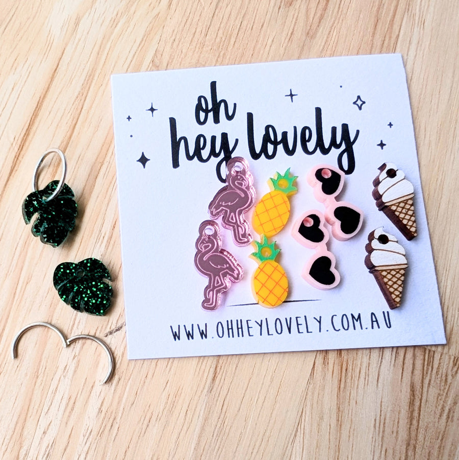 'Summer Love' Sleeper Earring Charms