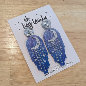 'Night Sky' Dangle Earrings