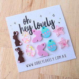 'Easter' Sleeper Earring Charms