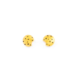 'Choc Chip Cookie' Mini Stud Earrings