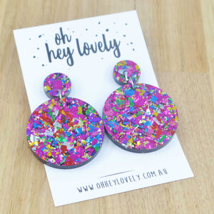 'Confetti - Party' Dangle Earrings