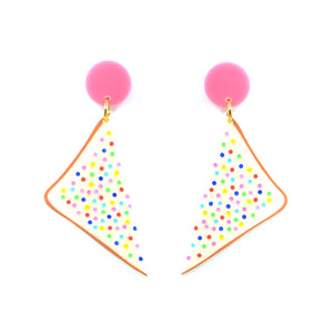 'Fairy Bread' Dangle Earrings
