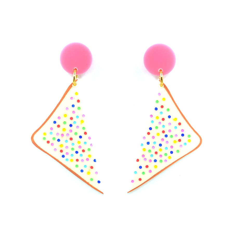 'Fairy Bread' Dangle Earrings