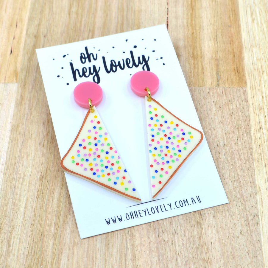 'Fairy Bread' Dangle Earrings