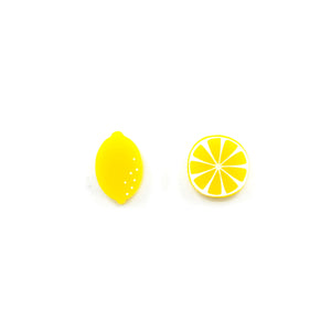 'Lemon Crush' Mini Stud Earrings