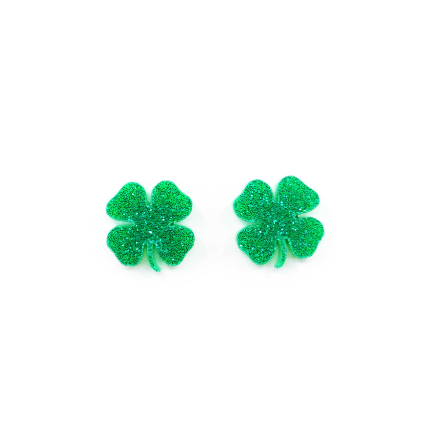 'Lucky Clover' Mini Stud Earrings