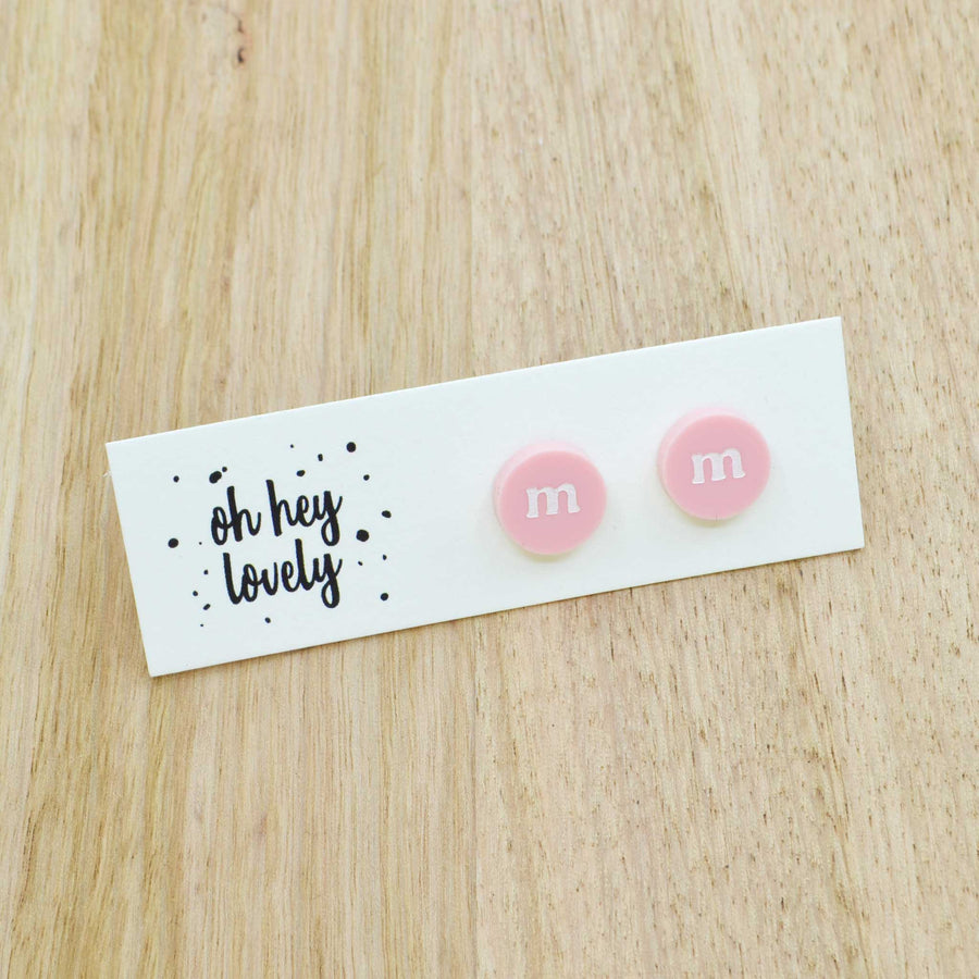 'm&m's' Mini Stud Earrings