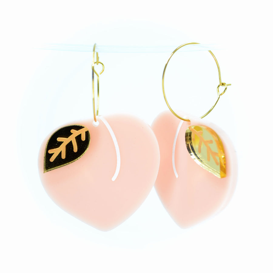 'Peachy Keen' Dangle Earrings