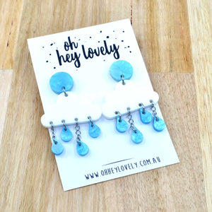 'Rain On Me' Dangle Earrings